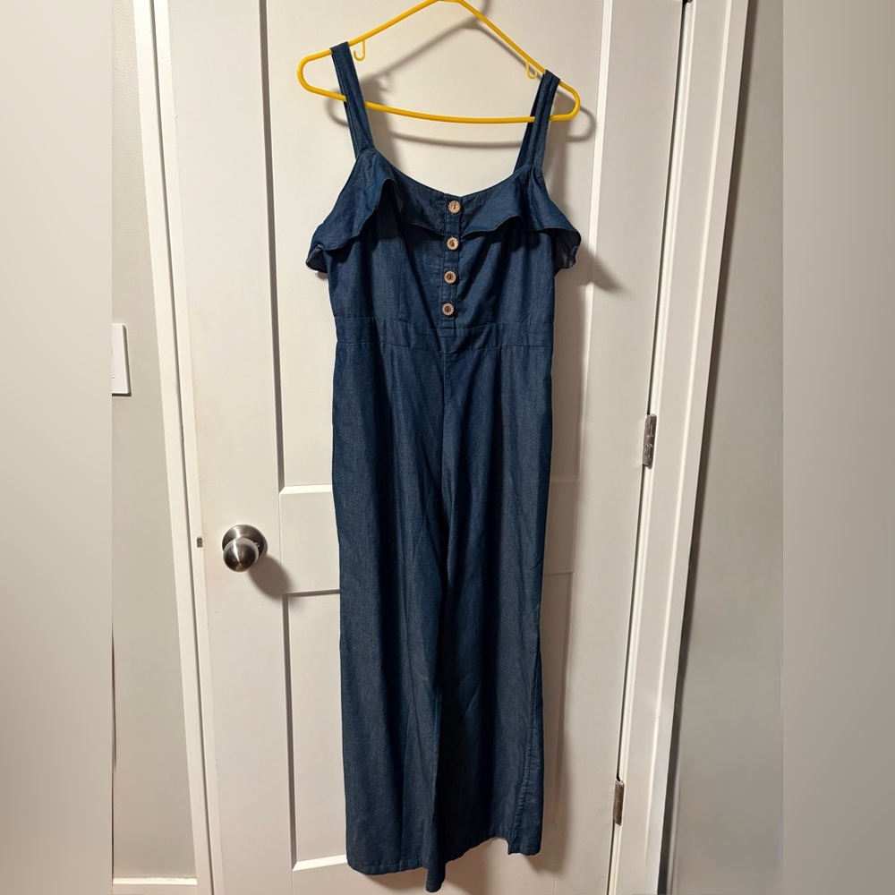 Stylish Blue Jumpsuit